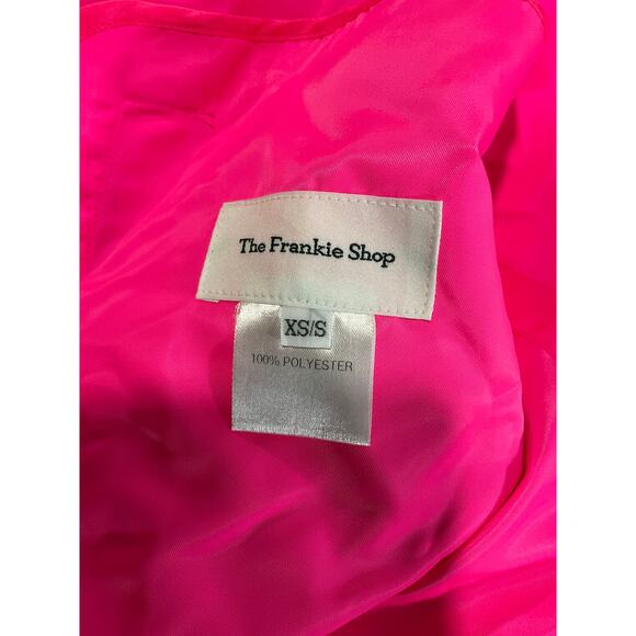 The Frankie Shop 'Perla' Pink Polyester Oversized Woven Shirt Size XS / S - Picture 4 of 4